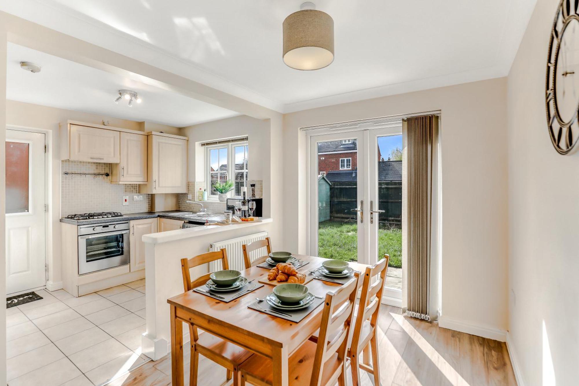 Smisby Silver Stag Properties, 3 Bedroom W Parking And Garden מראה חיצוני תמונה