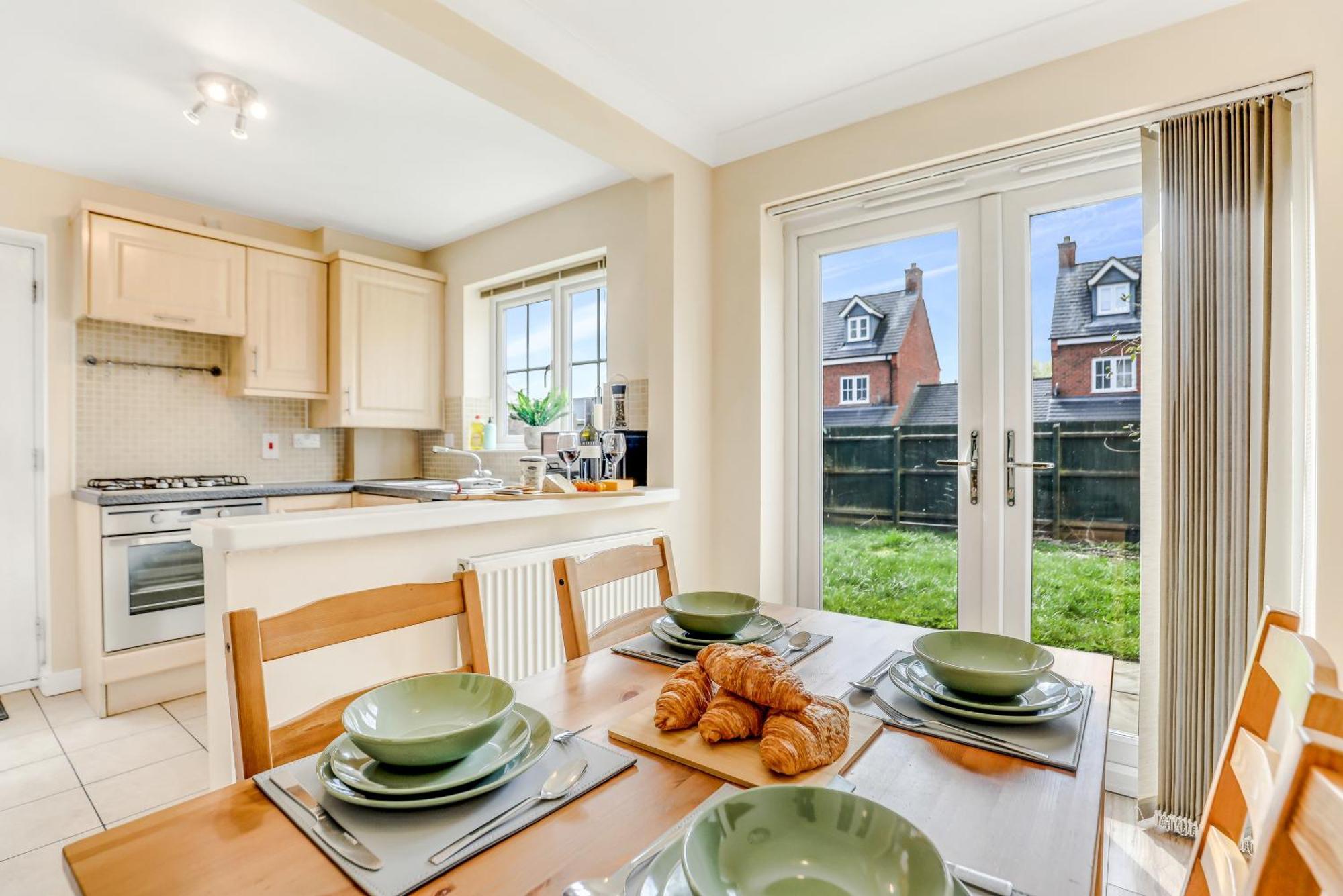 Smisby Silver Stag Properties, 3 Bedroom W Parking And Garden מראה חיצוני תמונה