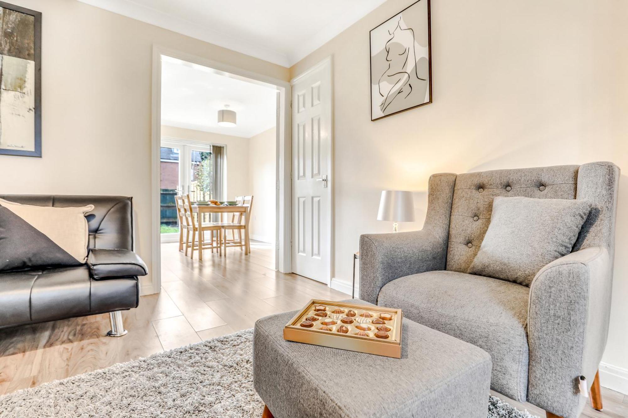 Smisby Silver Stag Properties, 3 Bedroom W Parking And Garden מראה חיצוני תמונה